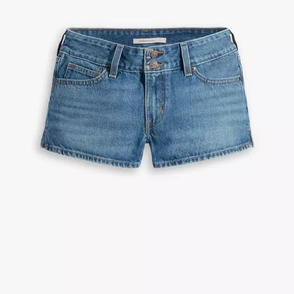 Levi's Superlow Short In Queen Of Kings Sz 27 Nwt - Picture 13 of 14